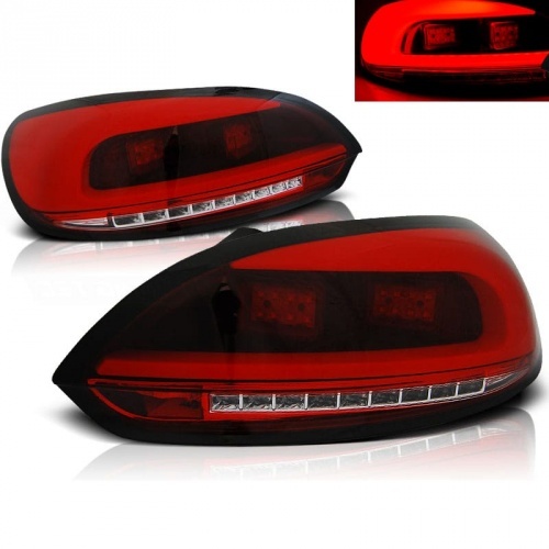 2 Feux arriere VW Scirocco 08-14 LED LTI - Rouge