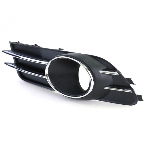 Grille antibrouillard gauche Audi A6 C7 4G - Noir Chrome