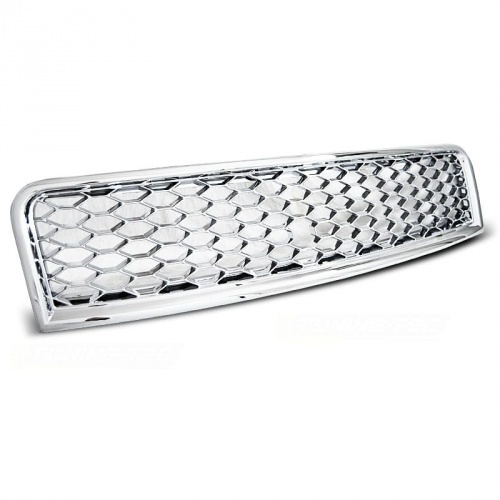 Grille calandre Audi A4 B6 00-04 - chrome - look RS4