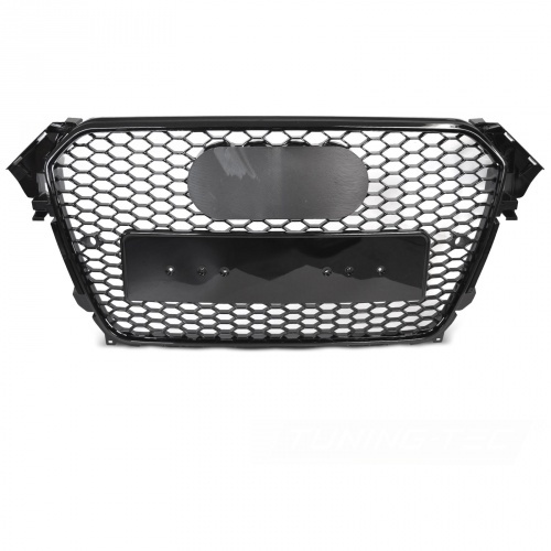Grille calandre Audi A4 B8 12-15 - noir brillant laque - PDC - look RS4