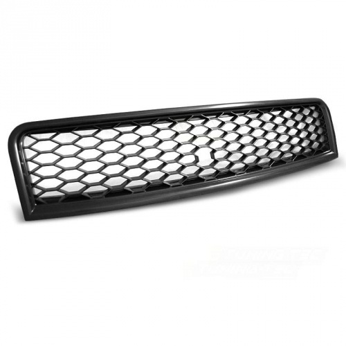 Grille calandre Audi A4 B6 00-04 - mat noir - look RS4
