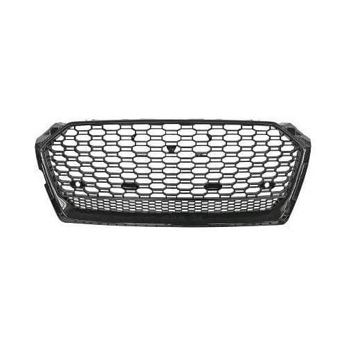 Grille calandre Audi A5 F5 16-18 - look RS5 quattro - Noir Laqué - PDC