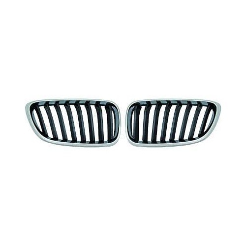 Grilles calandre BMW Serie 2 F22 / F23 - Chrome look M