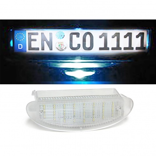 Pack LED plaque immatriculation Renault Twingo 1 93-07 Clio 2 98-05