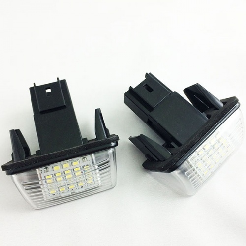 Pack LED plaque immatriculation PEUGEOT 207