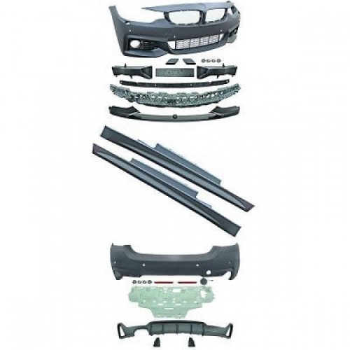 Kit carrosserie complet BMW Serie 4 F32 F33 PACK M-perf - PDC