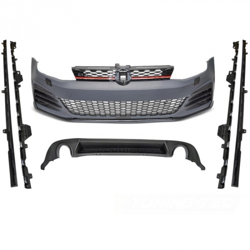 Kit carrosserie complet VW Golf 7 (VII) 17-20 look GTI facelift