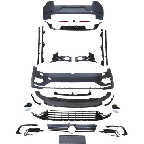 Kit carrosserie complet VW Golf 7 (VII) 2012-2017 look R-line 7.5 sans PDC