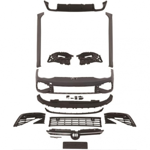 Kit carrosserie complet VW Golf 8 (VIII) 19-24 - look R + calandre LED