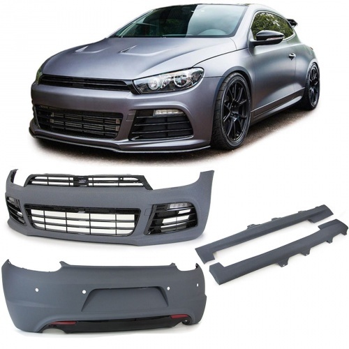 Kit carrosserie complet VW Scirocco look R- R20 + DRL - PDC