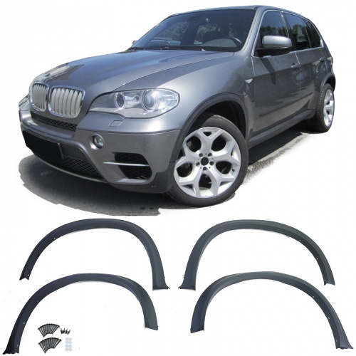 Kit elargissement d'aile 4pieces  BMW X5 E70 10-13
