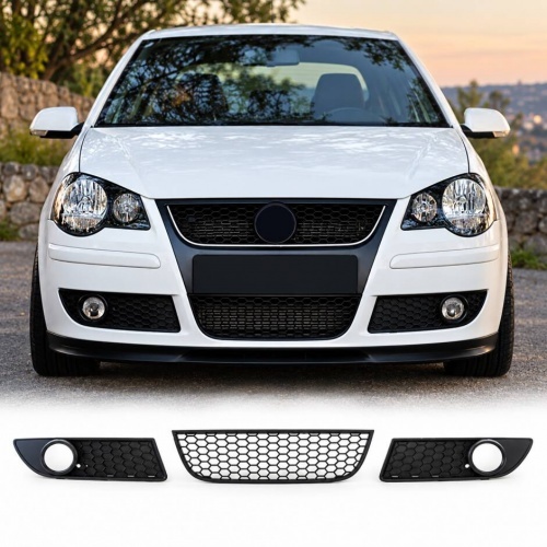 Grilles antibrouillard VW Polo 9N3 - 05-09 - look GTI