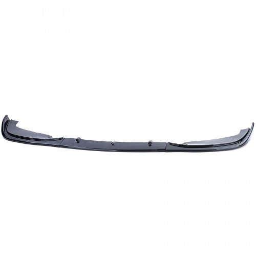 Spoiler lame de pare choc - BMW Serie E46 coupe cab - look mperf - noir brillant
