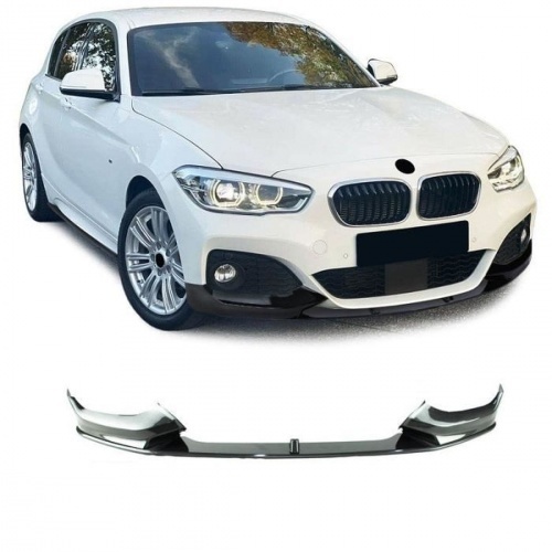 Spoiler lame de pare choc - BMW Serie 1 F20 F21 lci 15-18 - look mperf - carbone