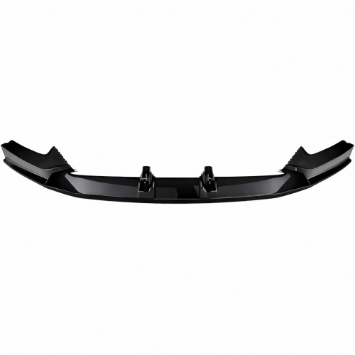 Spoiler lame de pare choc - BMW Serie 2 F22 F23 -13-21 - look noir brillant mperf