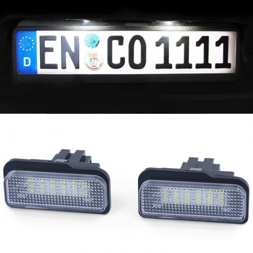 LED plaque immatriculation Tesla Model S 12-16