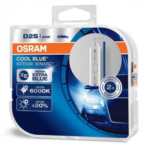 2 Ampoules Xenon D2S Osram 66240CBI cool blue intense