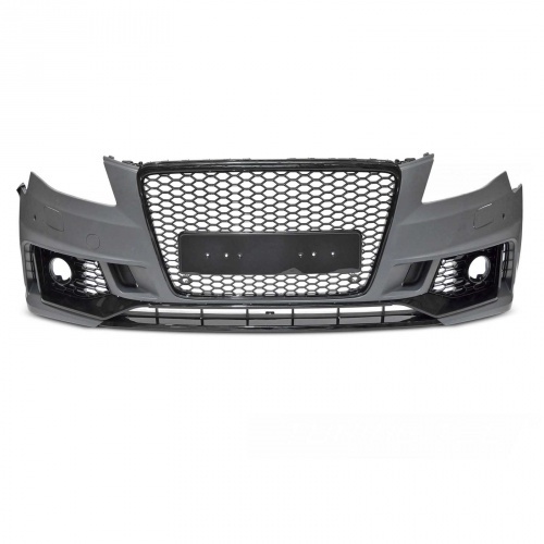 Pare choc avant AUDI A4 B8 phase 1 08-11 PDC - Look B9 RS4 - Noir