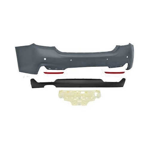 Pare choc arriere BMW Serie 4 F36 Gran coupe  look M-tech - PDC