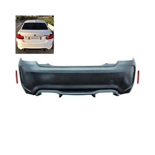 Pare choc arriere BMW Serie 2 F22 2013-2017 - look M2