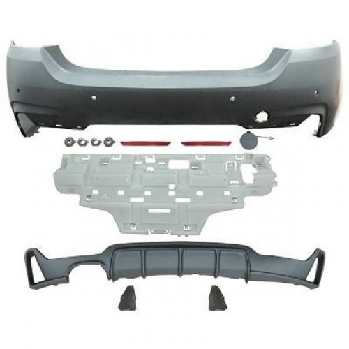 Pare choc arriere BMW Serie 4 F36 Gran coupe  look Mperf - PDC