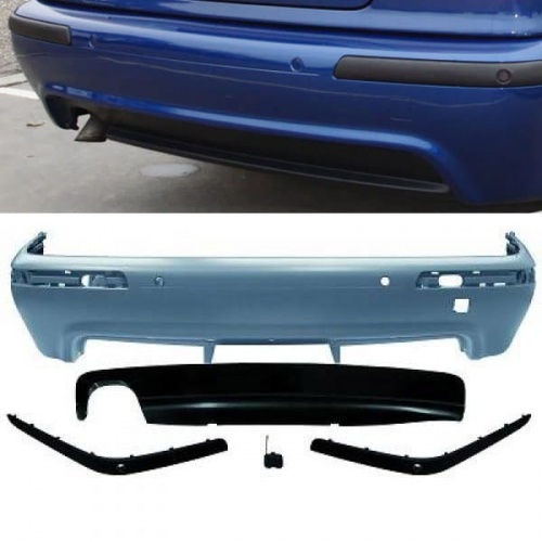 Pare choc arriere BMW Serie 5 E39 look M - PDC