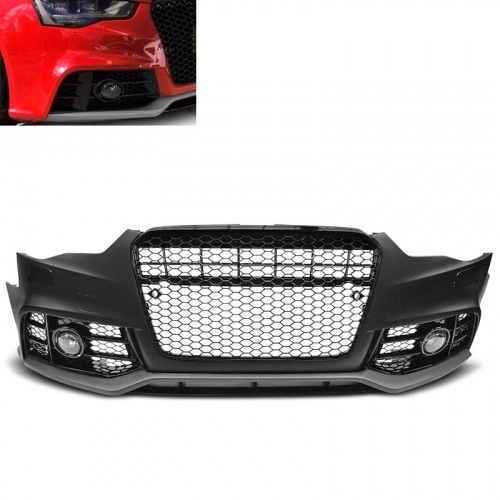 Pare choc avant AUDI A5 12-16 - Look RS5 - Noir - AB - PDC
