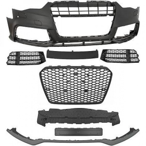 Pare choc avant AUDI A5 12-16 - Look RS5 - Noir - PDC et sans