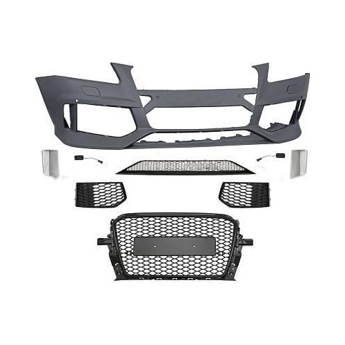 Pare choc avant AUDI Q5 12-15 - Look RSQ5 - Noir - PDC