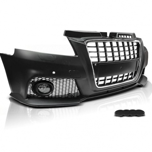 Pare choc avant AUDI A3 08-12 Look S8 - Chrome - PDC