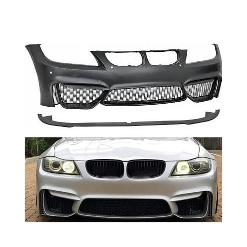 Pare choc avant BMW Serie 3 E90 E91 LCI 09-12 look M4 - PDC