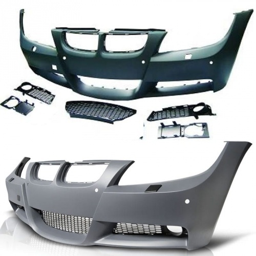 Pare choc avant BMW Serie 3 E90 E91 05-08 - PDC - look M - sans AB