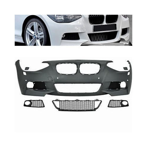 Pare choc avant BMW Serie 1 F20/21 2011 look M - PDC - manoeuvre