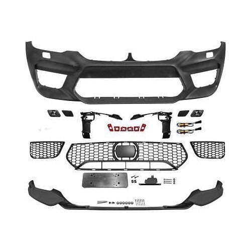 Pare choc avant BMW Serie 5 G30 G31 - 17-20 look M5 avec lame