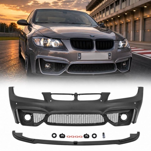 Pare choc avant BMW Serie 3 E90 E91 05-08 look M4 - PDC - AB
