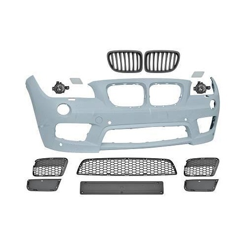Pare choc avant BMW X1 E84 09-15 look PACK M - PDC