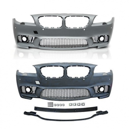 Pare choc avant BMW Serie 5 F10 F11 LCI 13-17 - look M5 - PDC
