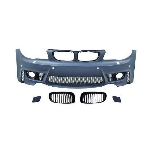Pare choc avant BMW Serie 1 E87/E81/E82/E88 04-11 look M1 - PDC