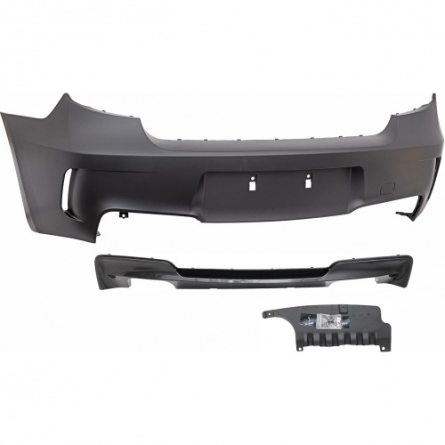 Pare choc arriere BMW Serie 1 E81 E87 04-11 look M1 sans PDC