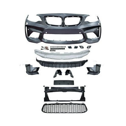 Pare choc avant BMW Serie 2 F22 2013-2017 - look M2 - PDC