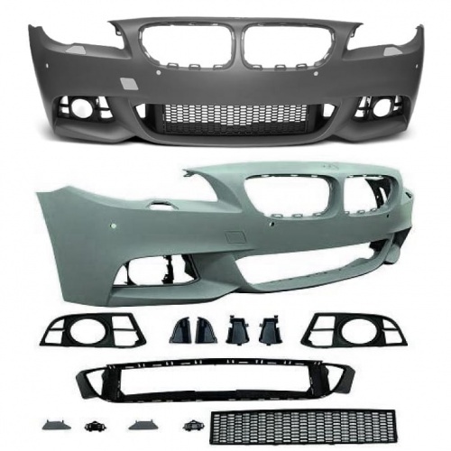 Pare choc avant BMW Serie 5 F10 F11 LCI 13-17 - look Mtech - PDC