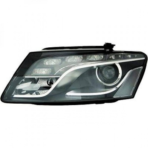 Phare Projecteur xenon d3s conducteur Audi Q5 08-12 - Noir
