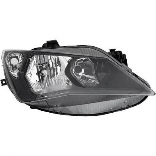 Phare droit passager SEAT Ibiza 6J H7 - 12-15 - Noir