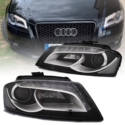 2 Phares AUDI A3 (8P) Facelift  08-12 - look xénon