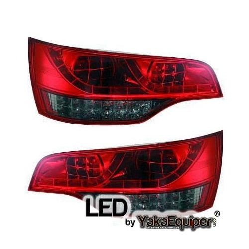 2 Feux LED Audi Q7 05-09 - Rouge Fume