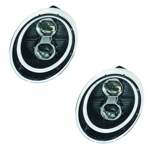 2 Phares Porsche 911 Angel Eye 04-09 - Noir