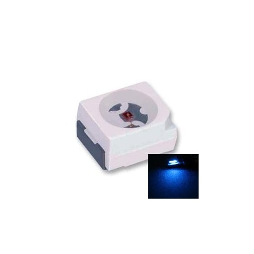 50x LED cms PLCC2 3528 - Bleu - 200mcd