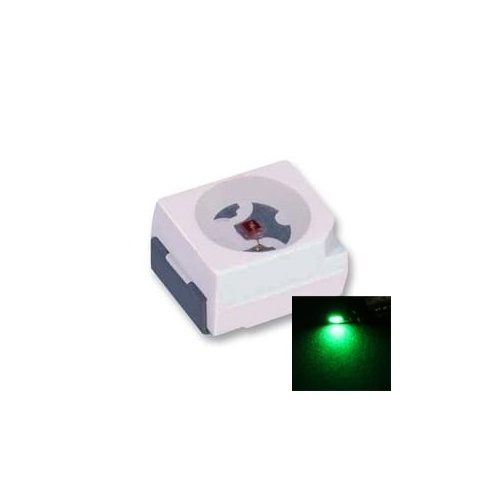LED cms PLCC2 3528 - Vert - 200mcd