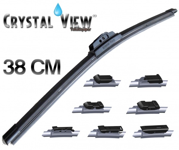 Balai essuie glace Crystal View 38CM - 15