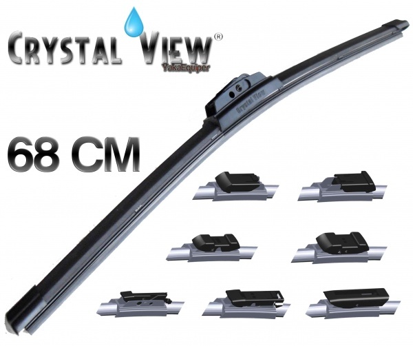 Balai essuie glace Crystal View 68CM - 27